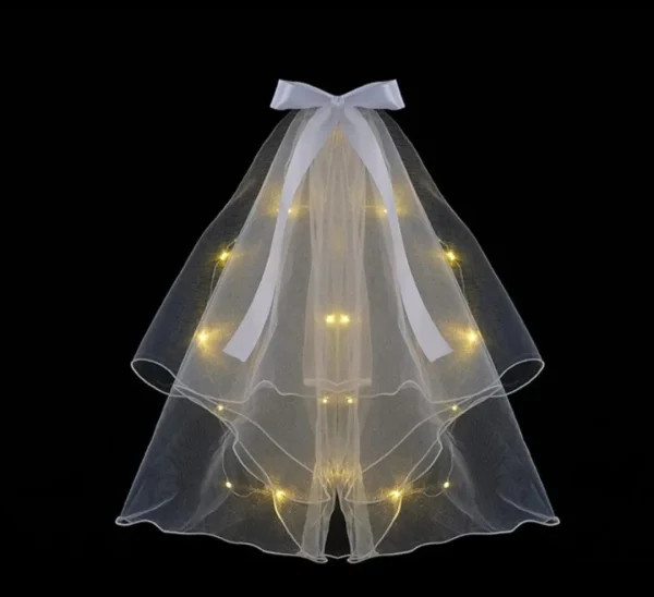 Velo Novia Luces DS06 - Imagen 3
